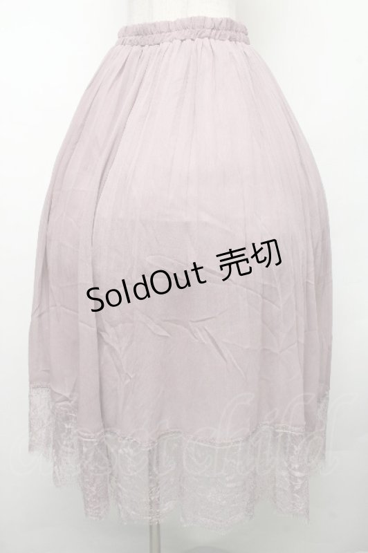 画像2: axes femme / 楊柳プリーツロングスカート  ピンク S-26-04-01-1011-AX-SK-HR-ZS (2)