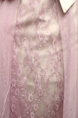 画像3: axes femme POETIQUE / レースｘチュールロングスカート  パープル S-26-04-01-1015-AX-SK-AS-ZS