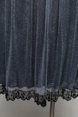画像3: axes femme POETIQUE / ラメプリーツスカート  ブルーｘ黒 S-26-04-01-1021-AX-SK-HR-ZS (3)