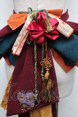 画像2: Ozz oneste / 和布付け帯【かくりよの宿飯/葵モデル】   S-26-04-01-001-OO-ZA-HR-ZS