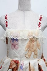 画像3: Leur Getter / Teddy Friendsキャミワンピース  オフ S-26-04-01-005-LU-OP-AS-ZS (3)