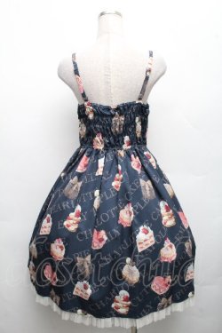 画像2: Emily Temple cute / Petit Gateauキャミソールワンピース  ネイビー S-26-04-01-008-ET-OP-HR-ZS