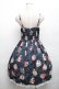 画像2: Emily Temple cute / Petit Gateauキャミソールワンピース  ネイビー S-26-04-01-008-ET-OP-HR-ZS (2)