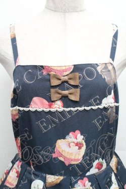 画像3: Emily Temple cute / Petit Gateauキャミソールワンピース  ネイビー S-26-04-01-008-ET-OP-HR-ZS