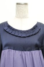 画像3: Emily Temple cute / フォレストフロッキーワンピース  ラベンダーｘ紺 S-26-04-01-009-ET-OP-HR-ZS (3)