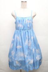 画像1: Jane Marple / Memories of Parisコレットドレス  ブルー S-26-04-01-012-JM-OP-AS-ZS (1)