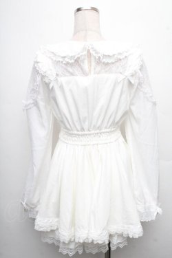 画像2: LIZ LISA / トリプルリボンフリルセットアップ 0 白 S-26-04-01-002-LO-OP-SZ-ZS