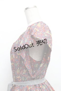 画像3: Jane Marple Dans Le Salon / Dancing Lady's ワンピース  赤 S-26-04-01-014-JM-OP-HR-ZS