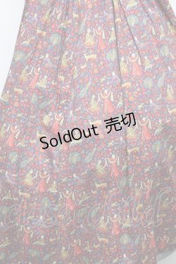 画像4: Jane Marple Dans Le Salon / Dancing Lady's ワンピース  赤 S-26-04-01-014-JM-OP-HR-ZS