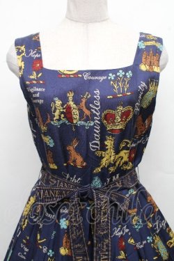 画像3: Jane Marple /Joyful crestのスクエアドレス  紺 S-26-04-01-015-JM-OP-AS-ZS