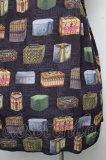 画像3: Jane Marple Dans Le Salon / Vintage Biscuits Canワンピース  ネイビー S-26-04-01-018-JM-OP-HR-ZS (3)