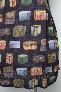 画像3: Jane Marple Dans Le Salon / Vintage Biscuits Canワンピース  ネイビー S-26-04-01-018-JM-OP-HR-ZS