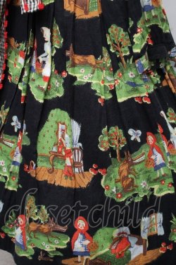 画像4: Jane Marple / シャペロンルージュラウンドカラーワンピース  黒 S-26-04-01-020-JM-OP-HR-ZS