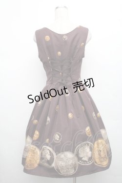 画像2: Innocent World / クラシカルコインコルセットジャンパースカート  ブラウン S-26-04-01-024-IW-OP-HR-ZS