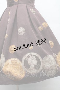 画像4: Innocent World / クラシカルコインコルセットジャンパースカート  ブラウン S-26-04-01-024-IW-OP-HR-ZS