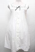 MILK / アイレットレースワンピース  白 S-26-04-02-031-ML-OP-AS-ZS