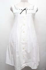 MILK / アイレットレースワンピース  白 S-26-04-02-031-ML-OP-AS-ZS