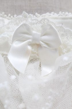 画像6: ALICE and the PIRATES / マリーのおリボンいっぱいワンピース  白 S-26-04-02-032-PA-OP-HR-ZS