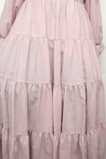 画像5: Maria pipi / リボン&ティアードドレス  ピンク S-26-04-02-036-EL-OP-HR-ZS (5)