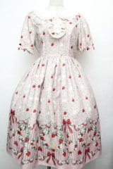 axes femme kawaii / ベリーフィールズワンピース  ピンク S-26-04-02-037-AX-BL-HR-ZS