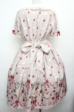 画像2: axes femme kawaii / ベリーフィールズワンピース  ピンク S-26-04-02-037-AX-BL-HR-ZS