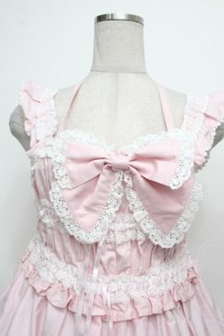 画像4: BABY,THE STARS SHINE BRIGHT / シャーリングベビードールジャンパースカート  ピンク S-26-04-02-038-BA-OP-AS-ZS