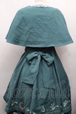 画像2: Amavel / ネモフィラとスズランのケープワンピース  グリーン S-26-04-02-040-CA-OP-AS-ZS