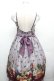 画像2: ALICE and the PIRATES / 秘密の冒険と幸せのワイナリー柄ジャンパースカートII  ラベンダー S-26-04-02-043-PA-OP-HR-ZS (2)