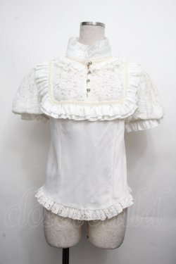 画像1: Hoshibako Works / ミッドナイトスターブラウス  白 S-26-04-02-009-LO-BL-HR-ZS