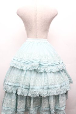 画像2: Hoshibako Works / 七色ワルツ2.0 チュールフリルアンダースカート  ミント S-26-04-02-057-LO-SK-HR-ZS