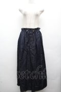 Jane Marple Dans Le Salon / デニムスカート  紺 S-26-04-02-063-JM-SK-AS-ZS