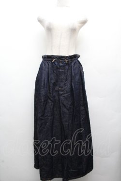 画像1: Jane Marple Dans Le Salon / デニムスカート  紺 S-26-04-02-063-JM-SK-AS-ZS