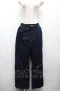 Jane Marple Dans Le Salon / デニムワイドパンツ  紺 S-26-04-02-064-JM-PA-AS-ZS