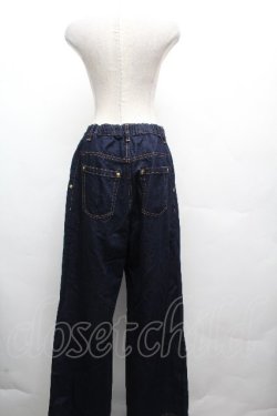 画像2: Jane Marple Dans Le Salon / デニムワイドパンツ  紺 S-26-04-02-064-JM-PA-AS-ZS