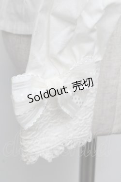 画像4: BABY,THE STARS SHINE BRIGHT / 赤いひとかけらのMarchenレースブラウス  白 S-26-04-02-012-BA-AC-AS-ZS