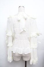 画像2: BABY,THE STARS SHINE BRIGHT / Belle Harmonieパピヨンブラウス  アイボリー S-26-04-02-013-BA-BL-HR-ZS (2)