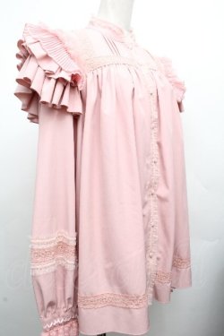 画像3: Hoshibako Works / 七色ワルツ セットアップ フリルブラウス  ピンク S-26-04-02-015-LO-BL-AS-ZS