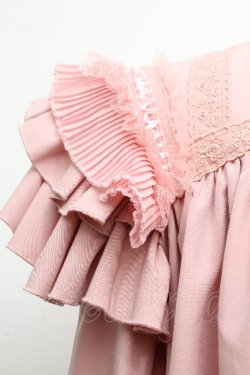 画像5: Hoshibako Works / 七色ワルツ セットアップ フリルブラウス  ピンク S-26-04-02-015-LO-BL-AS-ZS