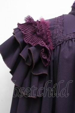 画像5: Hoshibako Works / 七色ワルツ セットアップ フリルブラウス  紫 S-26-04-02-016-LO-BL-HR-ZS