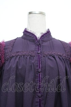 画像6: Hoshibako Works / 七色ワルツ セットアップ フリルブラウス  紫 S-26-04-02-016-LO-BL-HR-ZS