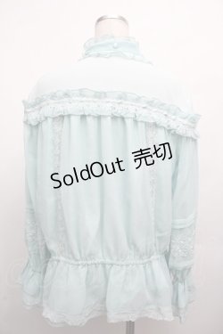 画像2: Hoshibako Works / 七色ワルツ2.0　セットアップ フリルブラウス  ミント S-26-04-02-022-LO-BL-HR-ZS
