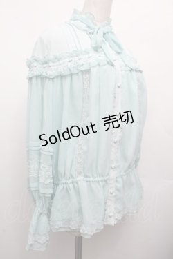 画像3: Hoshibako Works / 七色ワルツ2.0　セットアップ フリルブラウス  ミント S-26-04-02-022-LO-BL-HR-ZS