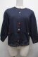 画像1: Jane Marple / カットソーカーディガン  紺 S-26-04-02-024-JM-TO-AS-ZS (1)