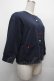 画像3: Jane Marple / カットソーカーディガン  紺 S-26-04-02-024-JM-TO-AS-ZS (3)