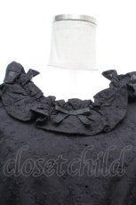 画像4: axes femme kawaii / コットンレースブラウス  黒 S-26-04-02-026-AX-BL-AS-ZS (4)
