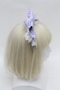 画像3: Angelic Pretty / メアリーロマンスDollカチューシャ  ラベンダー S-26-04-04-040-AP-AC-TE-ZS