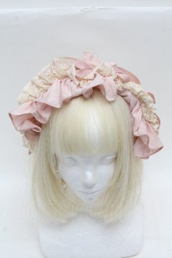 画像1: Hoshibako Works / キャンディハウスフリルカチューシャ  ピンク S-26-04-04-042-LO-AC-HR-ZS