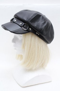 画像2: PUNK / キャスケット  黒 S-26-04-04-046-PU-AC-AS-ZS