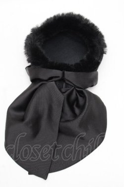 画像2: Hoshibako Works / リリィ・リドルピルボックスハット  黒 S-26-04-04-049-LO-AC-HR-ZS