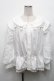 画像1: Hoshibako Works / フェリ・ドウ・ロンド タッセルリボンブラウス  白 S-26-04-04-051-LO-BL-HR-ZS (1)